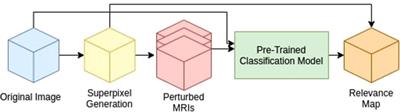 Relevance maps: A weakly supervised segmentation method for 3D brain tumours in MRIs